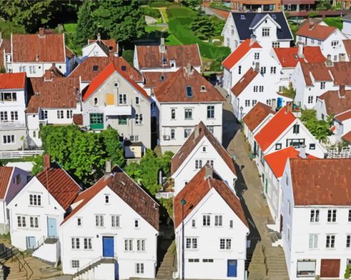 Gamle Stavanger Paint By Numbers