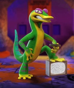 Gex Character Paint By Numbers