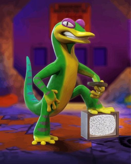 Gex Character Paint By Numbers