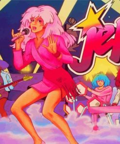 Jem And The Holograms Paint By Numbers