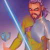 Kanan Jarrus Art Paint By Numbers