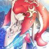 Legend Of Zelda Mipha Paint By Numbers