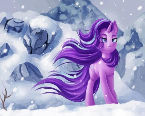 My Little Pony Starlight Glimmer Character Art Paint By Numbers