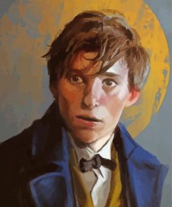 Newt Scamander Paint By Numbers