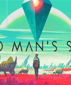 No Mans Sky Poster Paint By Numbers