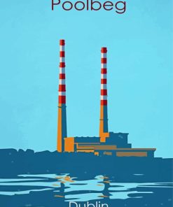 Poolbeg Poster Paint By Numbers