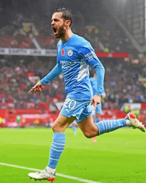 Portuguese Bernardo Silva Paint By Numbers