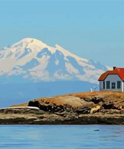 Puget Sound Lighthouse Washington US Paint By Numbers