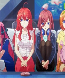 Quintessential Quintuplets Anime Girls Paint By Numbers