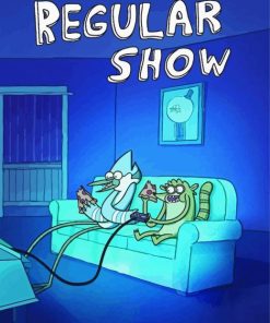 Regular Show Paint By Numbers