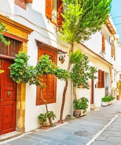 Rethymno Streets Paint By Numbers