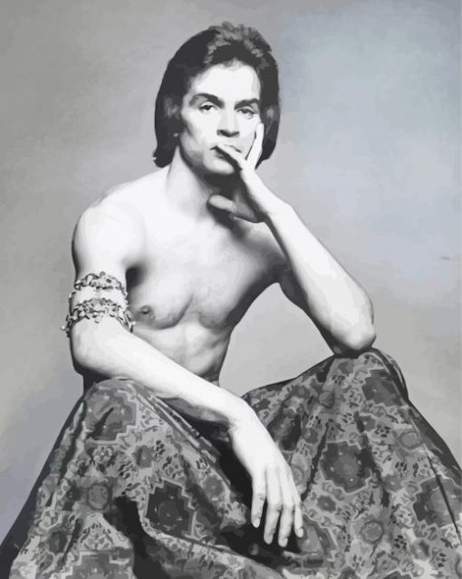 Rudolf Nureyev Dancer Paint By Numbers