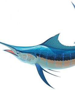 Sailfish Art Paint By Numbers