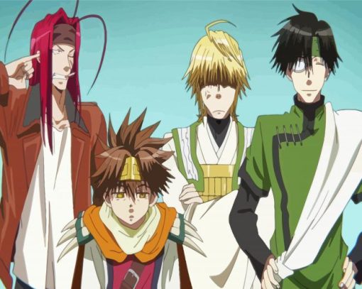 Saiyuki Paint By Numbers