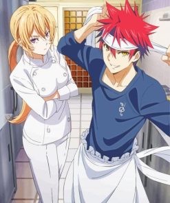 Shokugeki No Soma Paint By Numbers