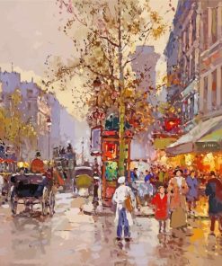 St Denis By Edouard Cortes Paint By Numbers