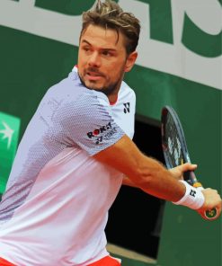 Stan Wawrinka Paint By Numbers