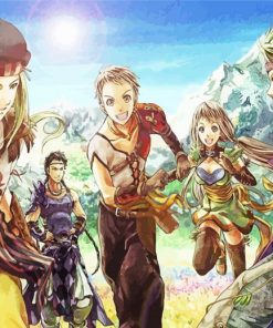 Suikoden Game Characters Paint By Numbers