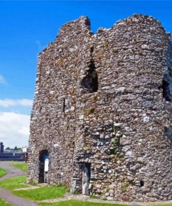 Tenby Castle Paint By Numbers