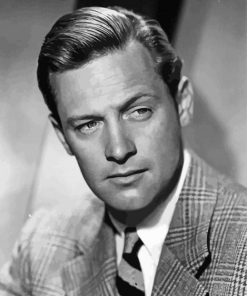 The Actor William Holden Paint By Numbers