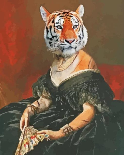 The Tiger Lady Paint By Numbers