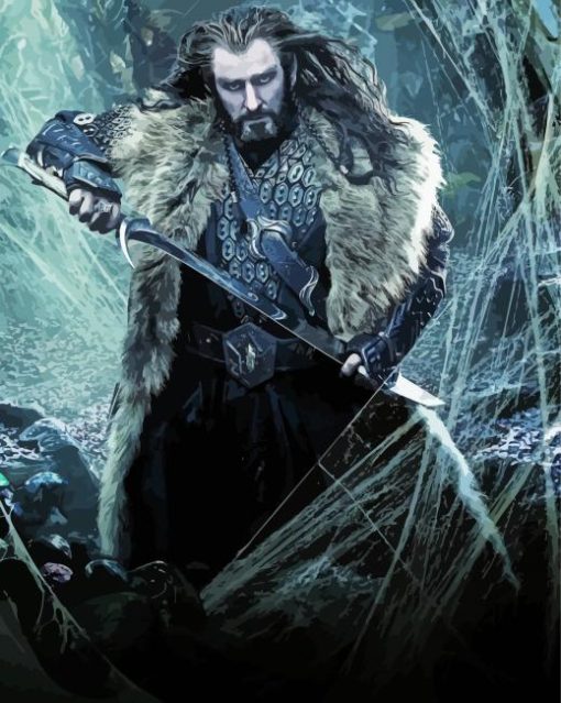 Thorin Oakenshield The Hobbit Paint By Numbers