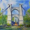 Waco Suspension Bridge Paint By Numbers