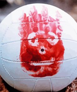 Wilson Ball from Cast Away Paint By Numbers