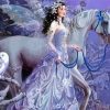 Winter Horse And Fairy Paint By Numbers