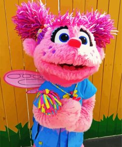 Abby Cadabby Muppet Paint By Numbers