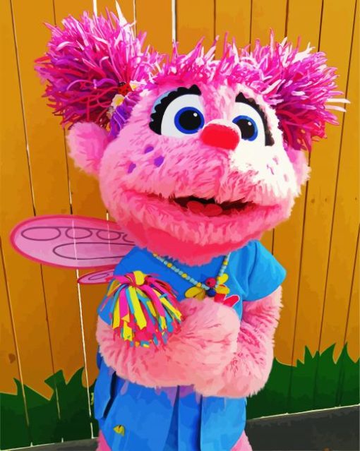 Abby Cadabby Muppet Paint By Numbers