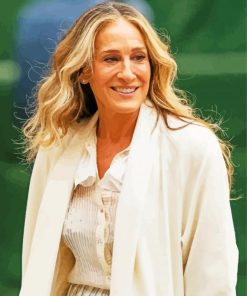 Actress Sarah Jessica Parker Paint By Numbers