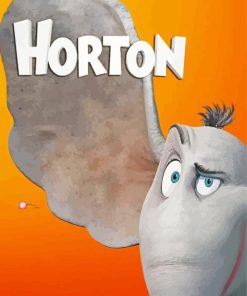 Aesthetic Horton Poster Paint By Numbers