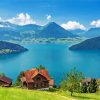 Aesthetic Lake Lucerne Paint By Numbers