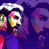 Aesthetic Messi Pop Art Paint By Numbers