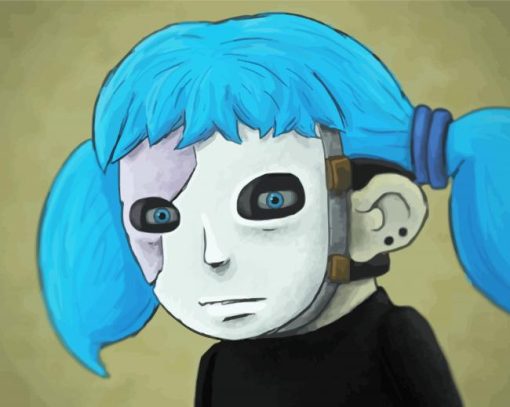 Aesthetic Sally Face Animation Paint By Numbers