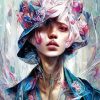 Asian Fantastic Girl Marco Mazzoni Paint By Numbers