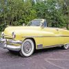 Banana Old Mercury Convertible Paint By Numbers