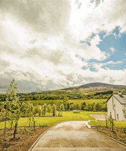 Beautiful Irish Countryside Paint By Numbers