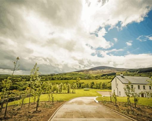 Beautiful Irish Countryside Paint By Numbers