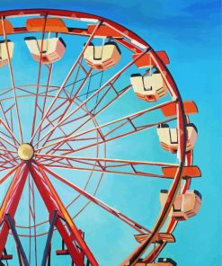 Big Circus Wheel Paint By Numbers