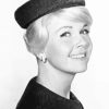 Black And White Doris Day Paint By Numbers