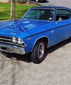 Cool 1969 Chevelle Ss 396 Paint By Numbers