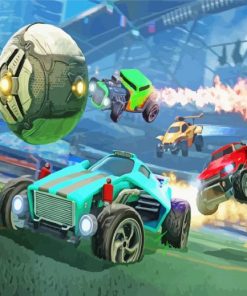 Cool Rocketleague Paint By Numbers