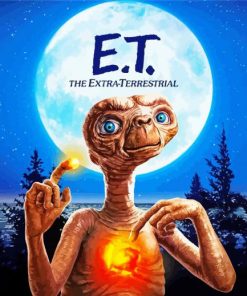 Et Extra Terrestrial Movie Paint By Numbers