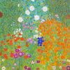 Flowers Gustav Klimt Artist Paint By Numbers