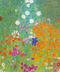 Flowers Gustav Klimt Artist Paint By Numbers