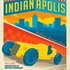 Indianapolis Travel Poster Paint By Numbers