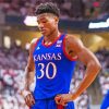 Kansas Jayhawks Basketball Team Player Paint By Numbers