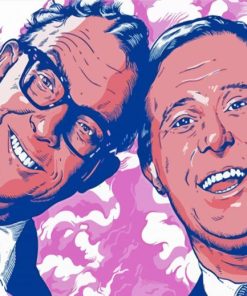 Morecambe And Wise Art Paint By Numbers